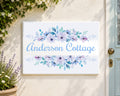 Numero Civico e Nome Villa Personalizzato su Ceramica – Targa Casa Handmade Italy 20x25 cm S13