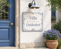Targa Villa Personalizzata in Ceramica 20x25 cm – Nome Casa o Villa – Handmade in Italy S26