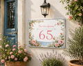 Targa Villa Personalizzata in Ceramica 20x25 cm – Nome Casa o Villa – Handmade in Italy S20