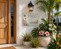 Targa Villa Personalizzata in Ceramica 20x25 cm – Nome Casa o Villa – Handmade in Italy S35