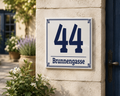 Numero Civico Personalizzato in Ceramica 15x15 cm – Targa Casa in ceramica – Handmade Italy  P37